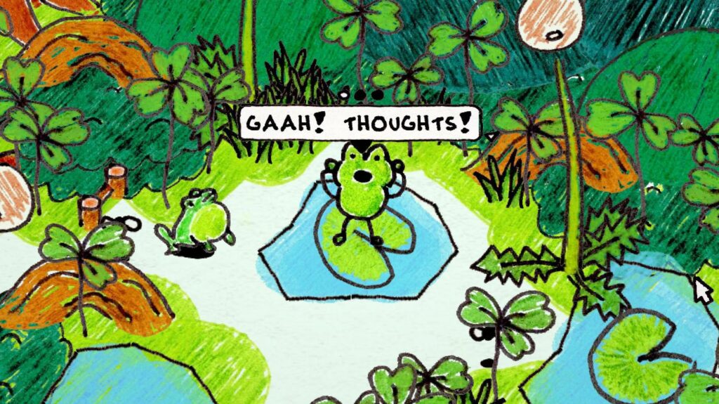 Frog's Adventure – Buried Treasure