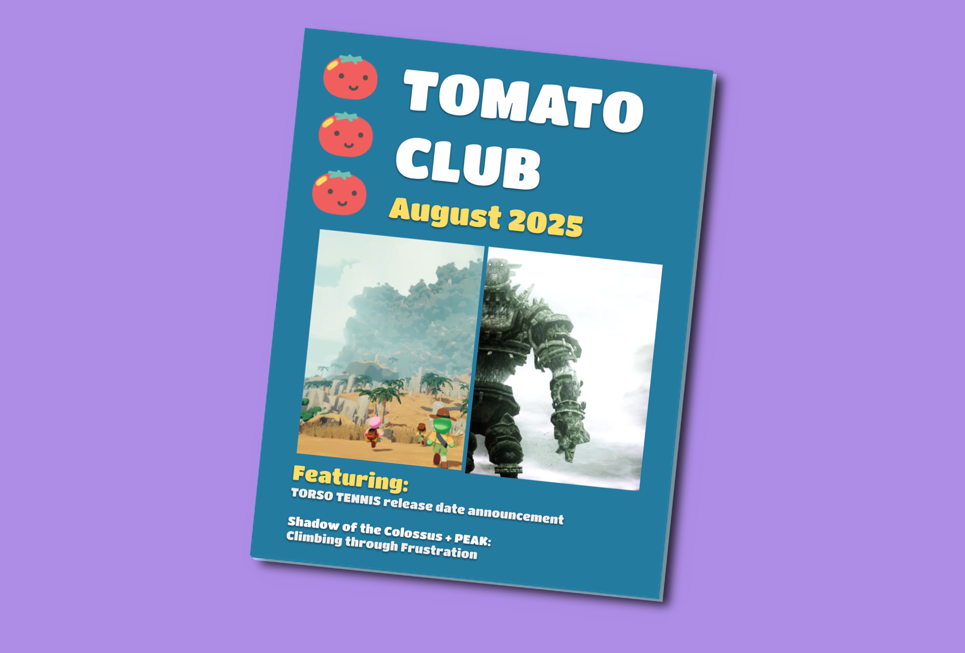 🍅TORSO TENNIS release date announcement!