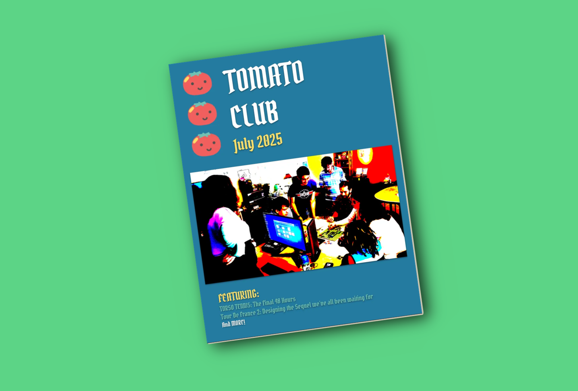 🍅TORSO TENNIS will be finished in 120 hours