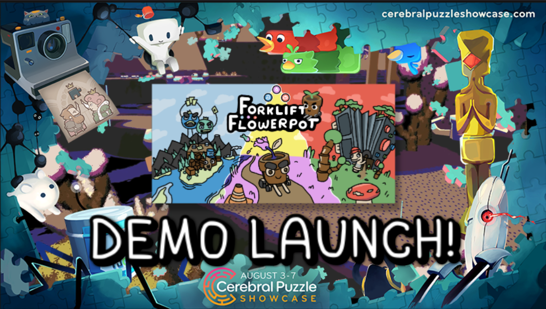 🍅Free Demo Launches next month- FORKLIFT FLOWERPOT !